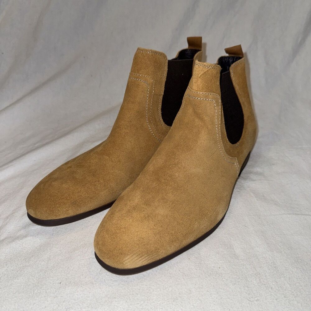 The Rail Tan Suede Men's Chelsea Boot Size 8/41 New